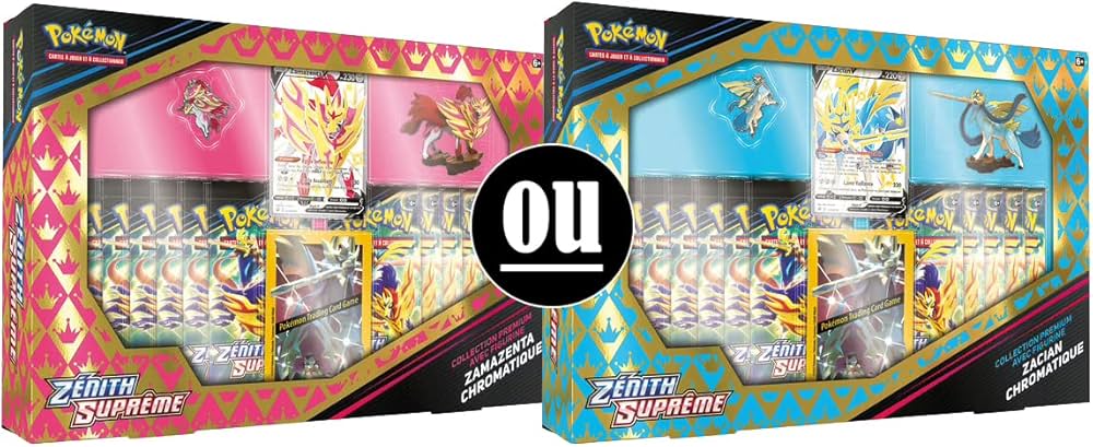 Pokemon Coffret Collection Premium avec Figurine Zénith Suprême
